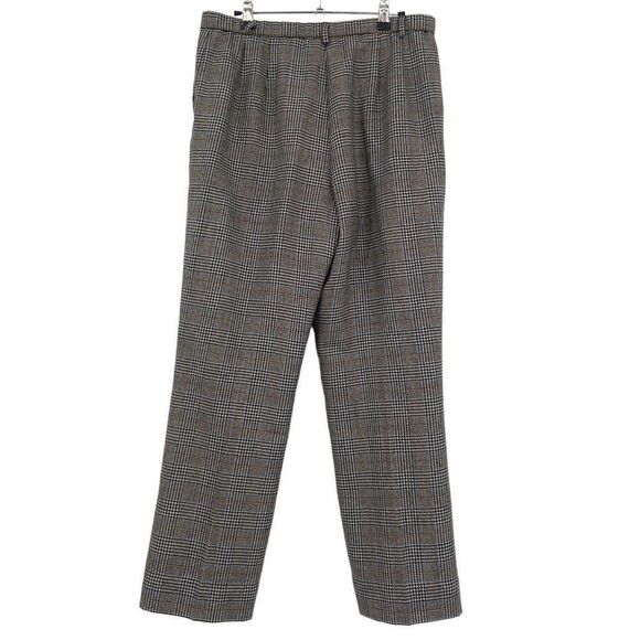 Pendleton 100% Virgin Wool 2 PC Pant Suit Plaid Herringbone Size 12 - Picture 6 of 11